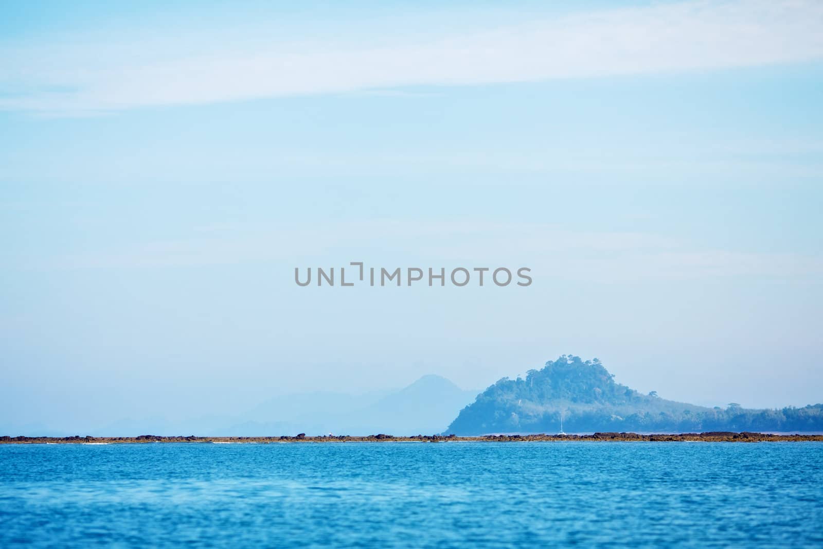 seashore at sunny day, Andaman Sea, Thailand