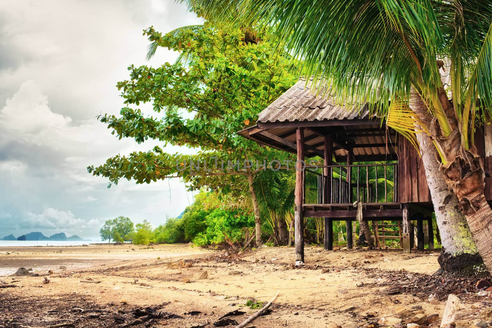 Hut on a Beach by petr_malyshev