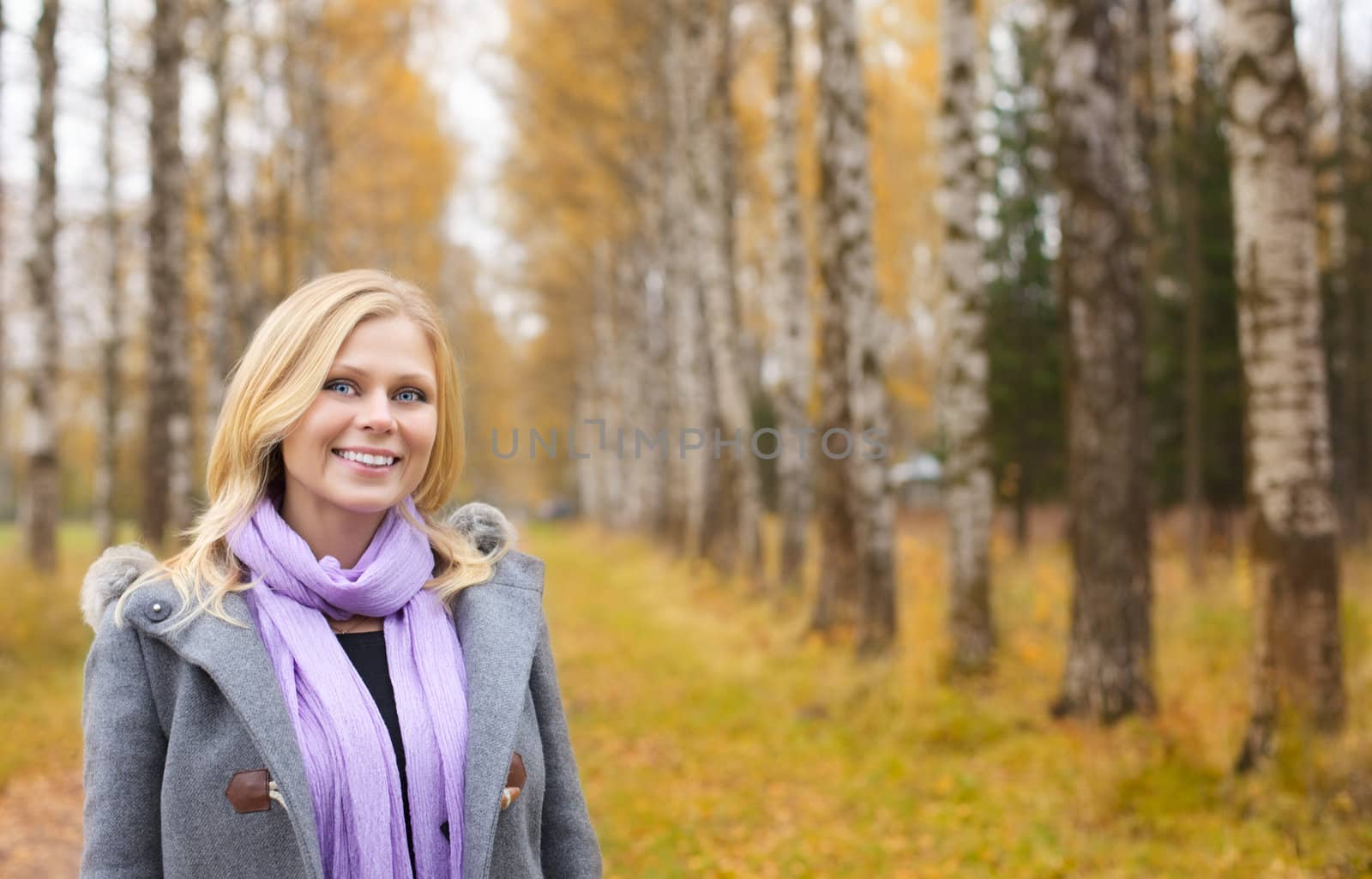 Beautiful Girl in Park by petr_malyshev