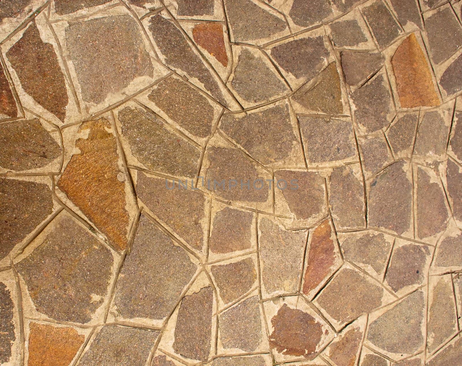 Texture of venetian pavement