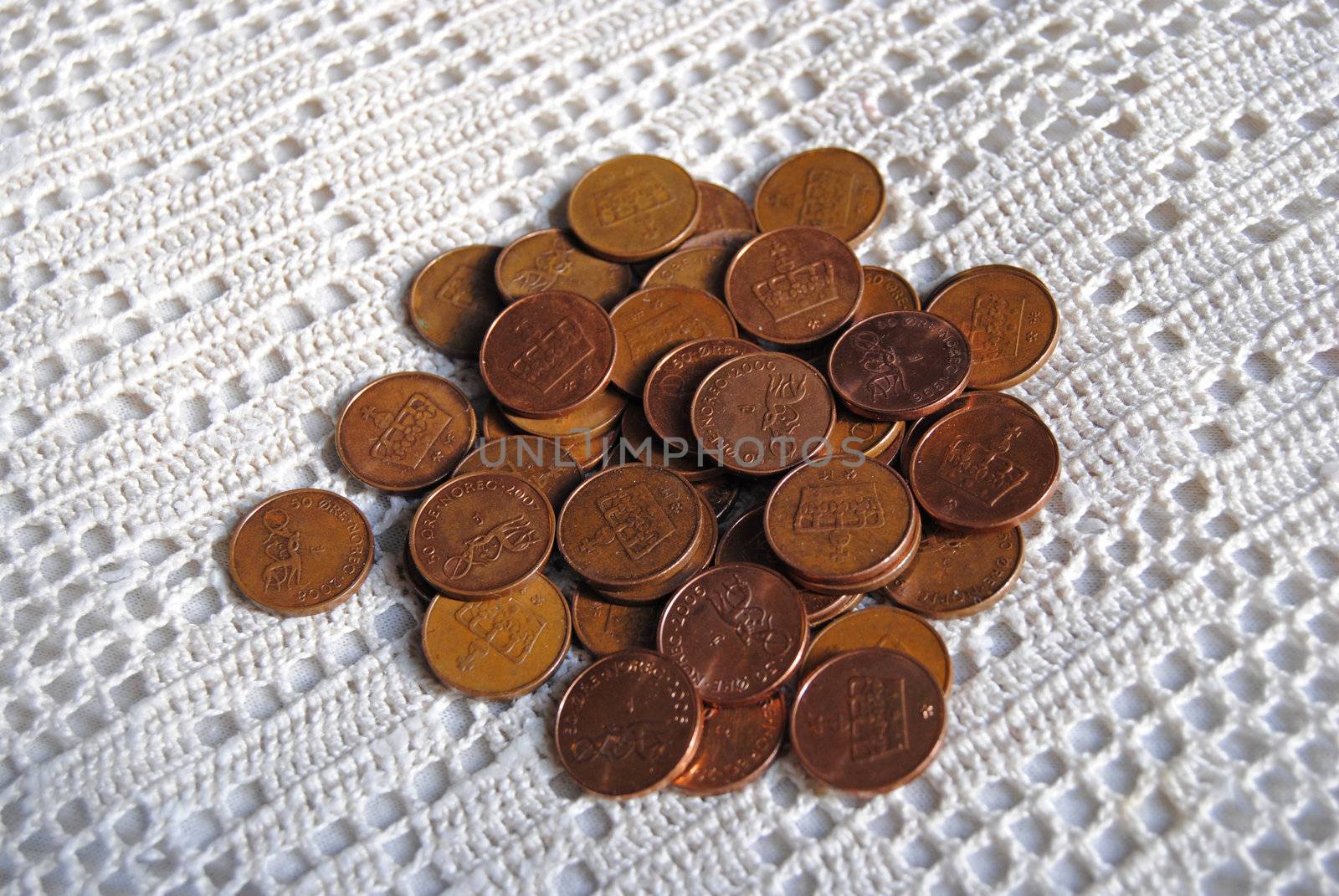50 øre coins by viviolsen