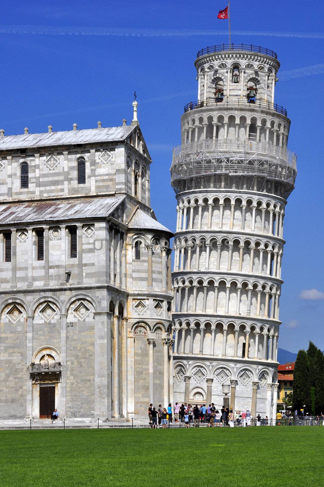Leaning Tower of Pisa , in Italy