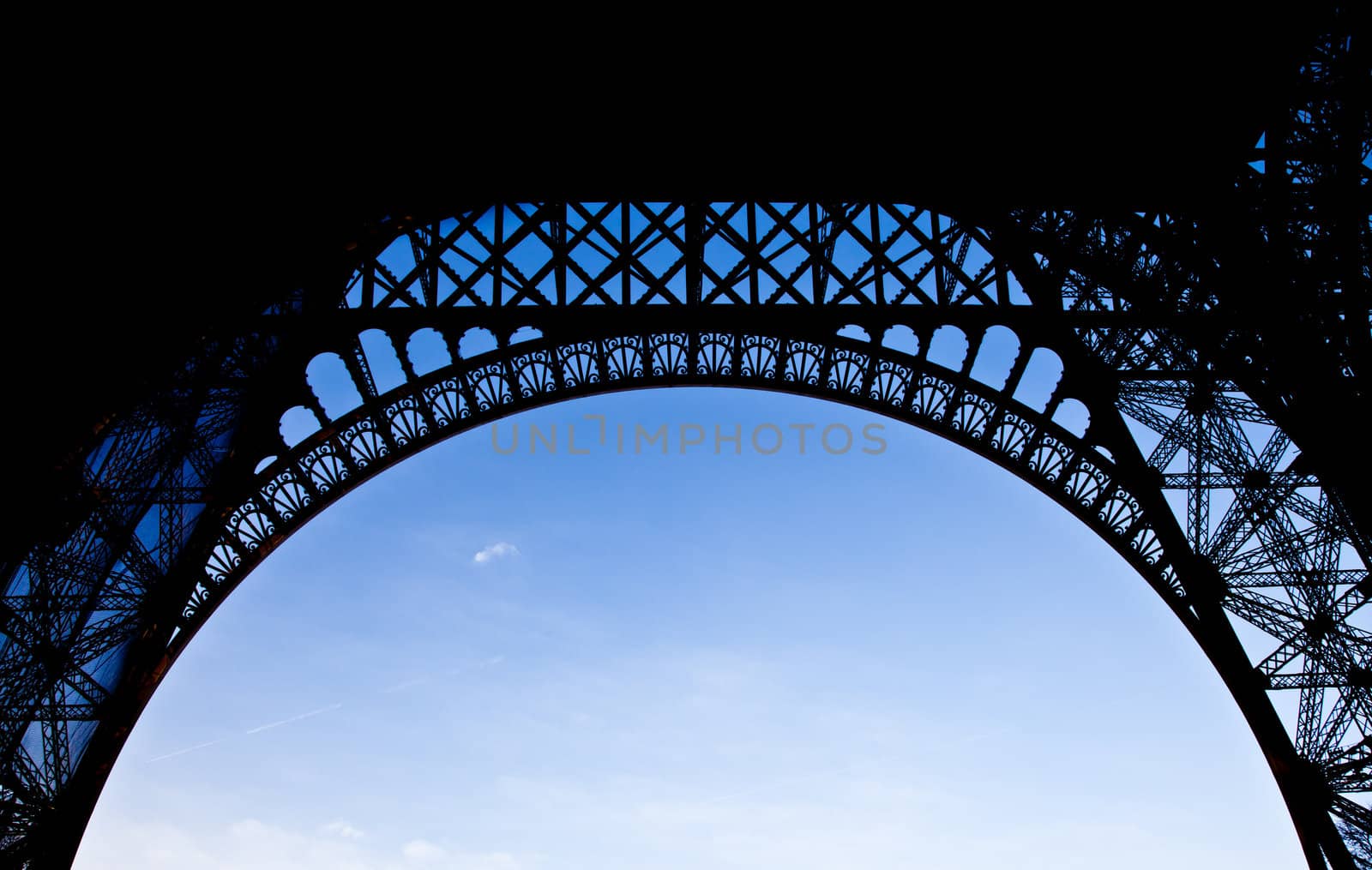 This universal landmark of Paris may be reconized also from details