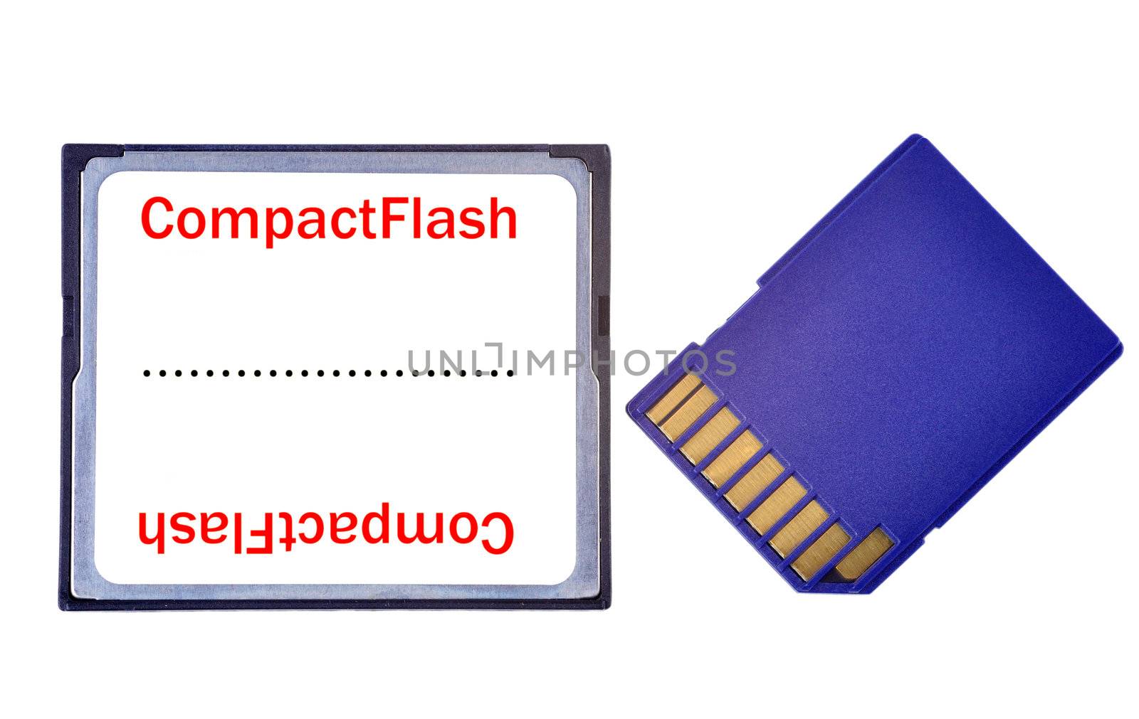 Compact Flash vs SD Card by ruigsantos