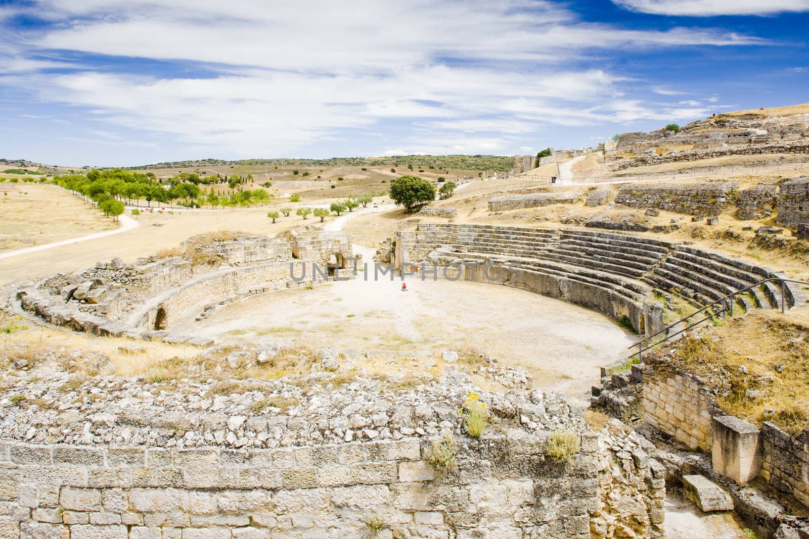 Roman Amphitheatre of Segobriga, Saelices, Castile-La Mancha, Spain