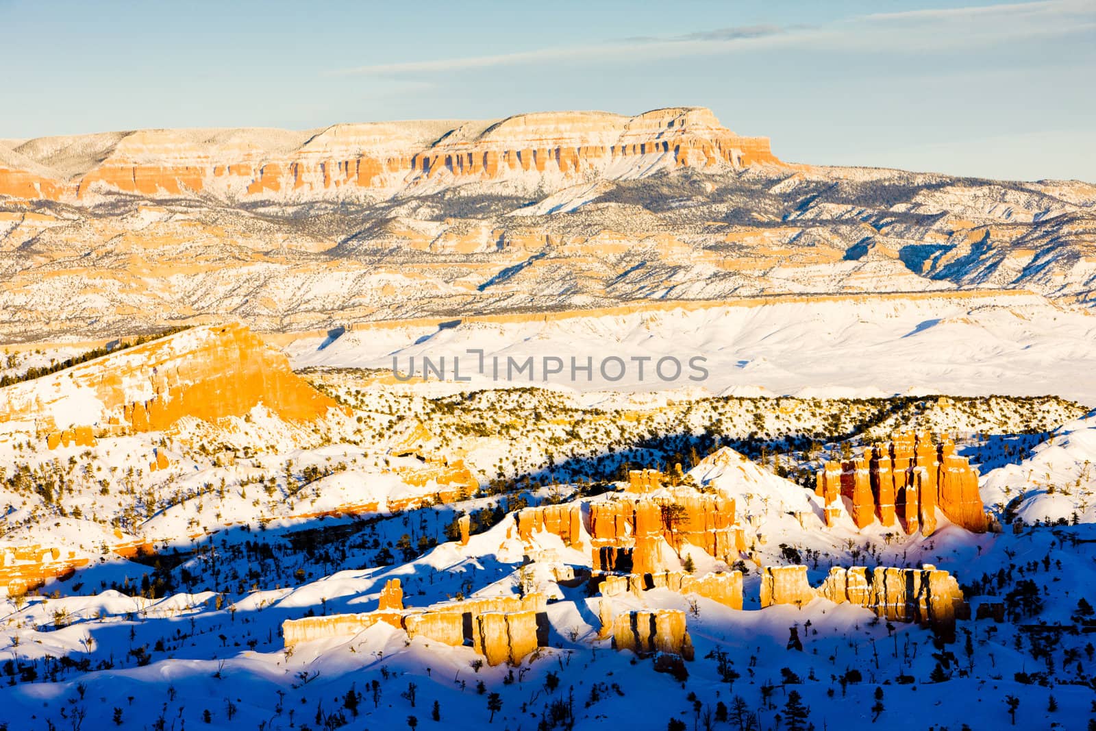 Bryce Canyon National Park in winter, Utah, USA