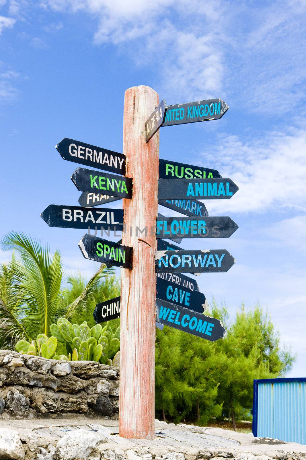 guidepost, North Point, Barbados