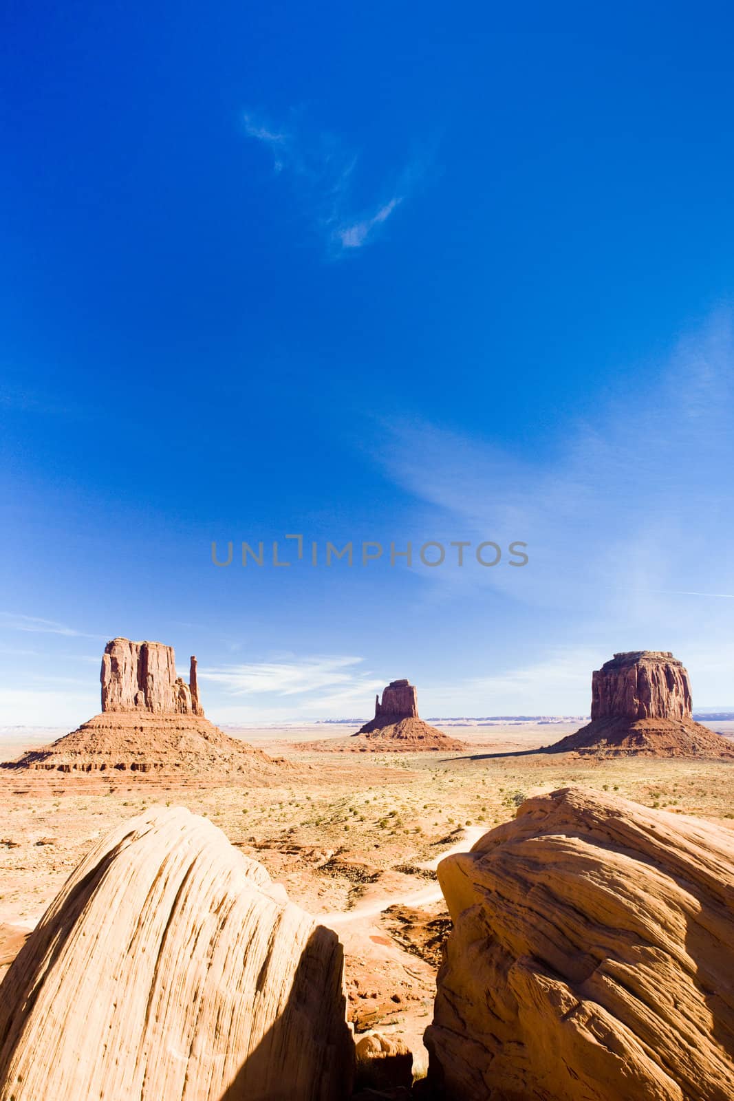 The Mittens and Merrick Butte, Monument Valley National Park, Utah-Arizona, USA