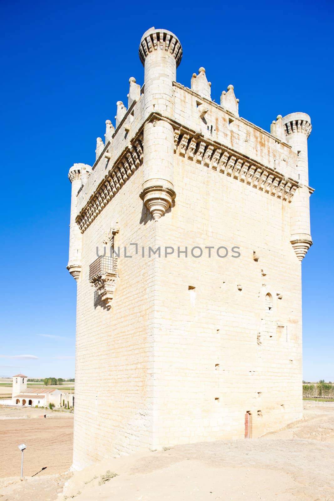 Castle of Belmonte de Campos, Castile and Leon, Spain