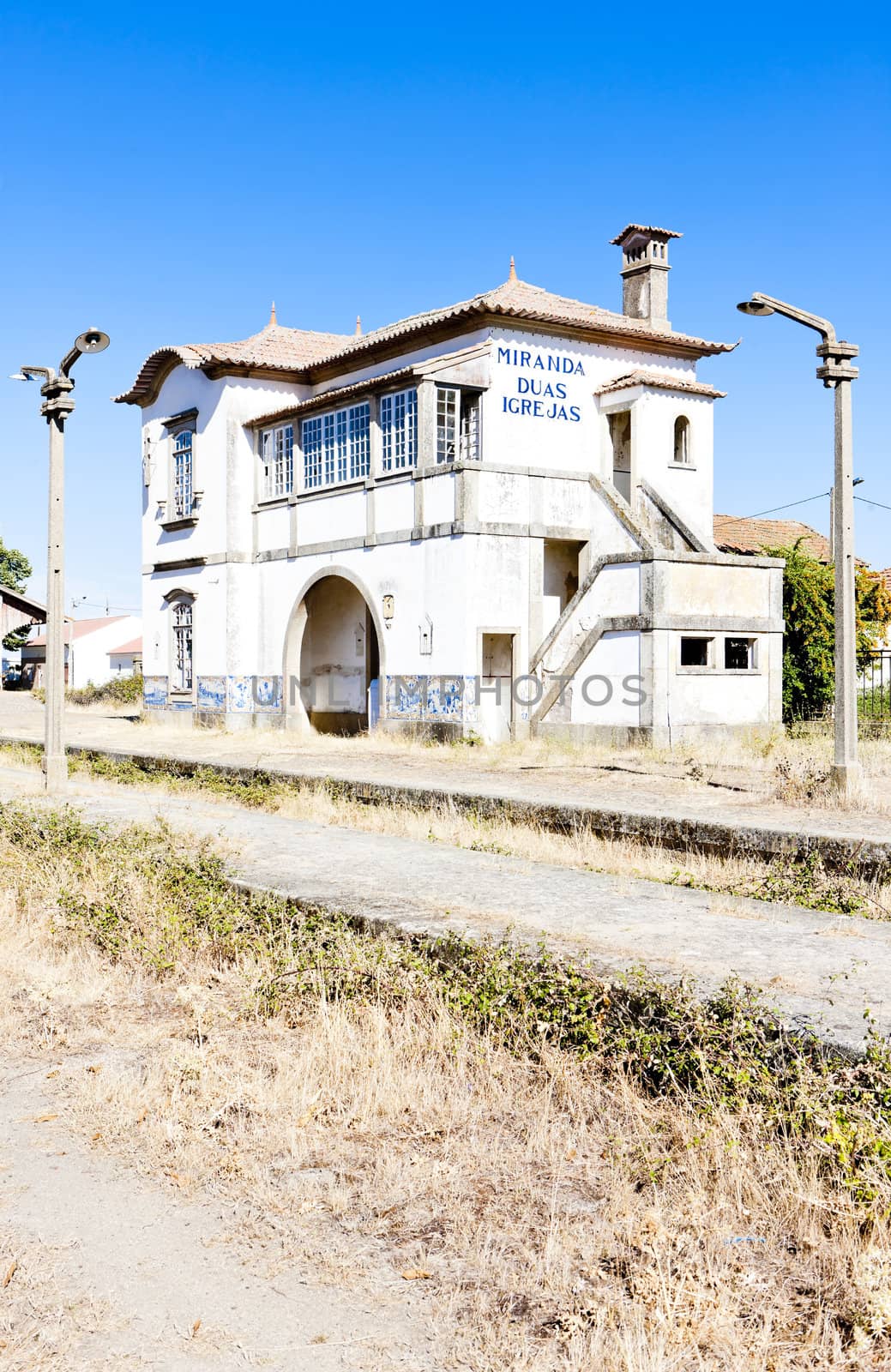 railway station of Duas Igrejas, Portugal