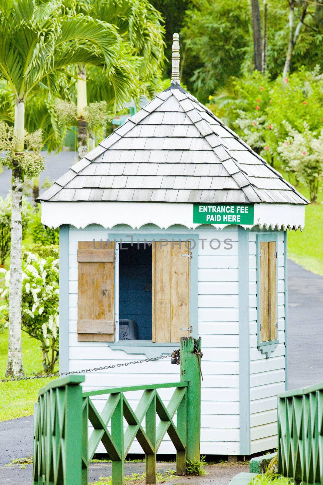 entrance to Grand Etang National Park, Grenada