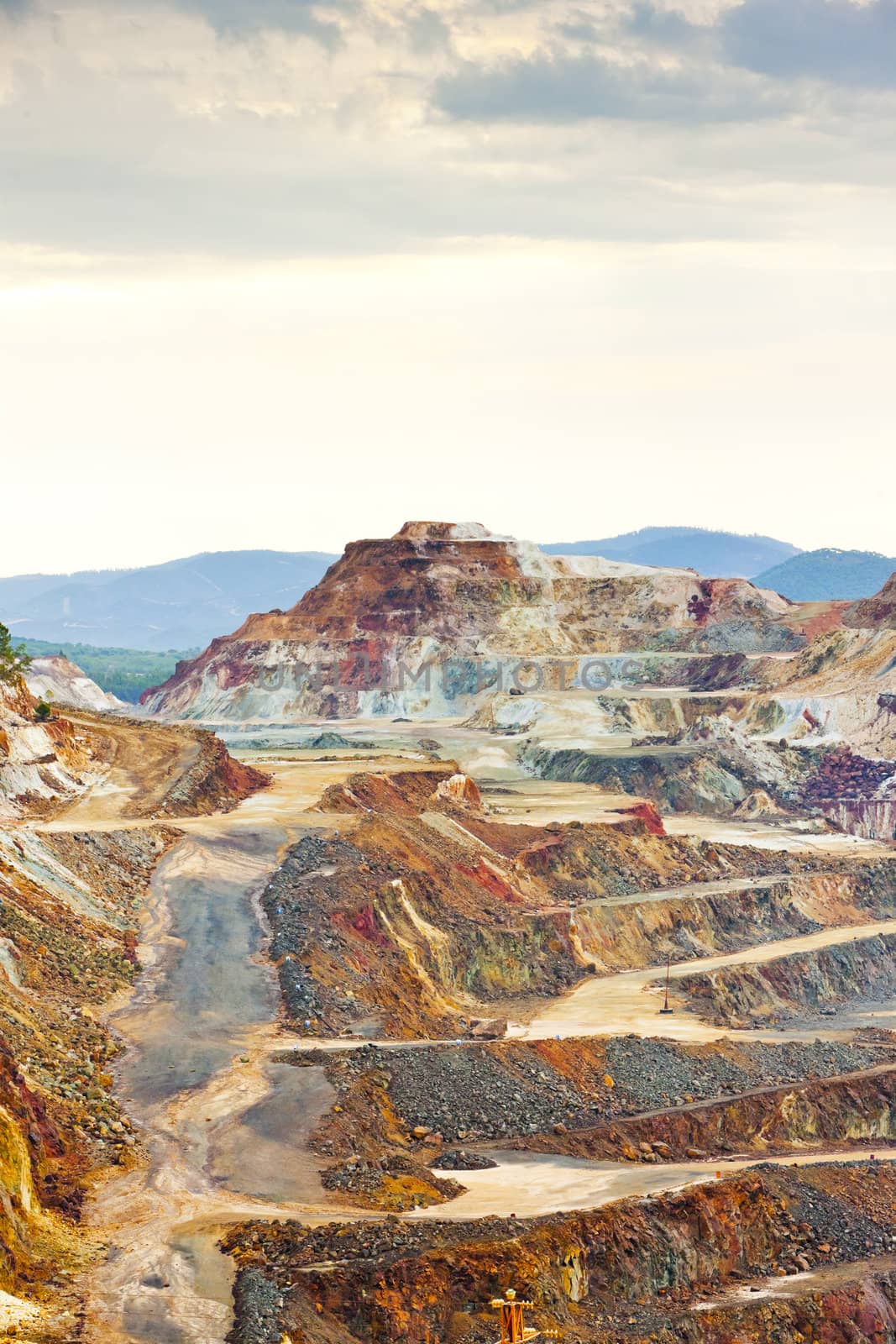 copper mine, Minas de Riotinto, Andalusia, Spain by phbcz