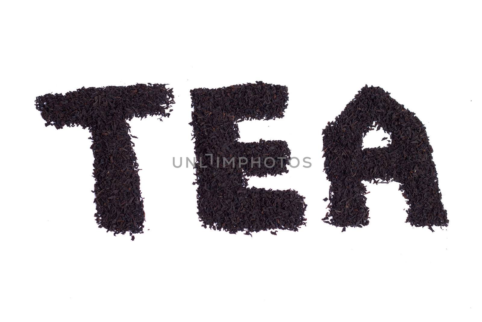 black tea on a white background by aziatik13