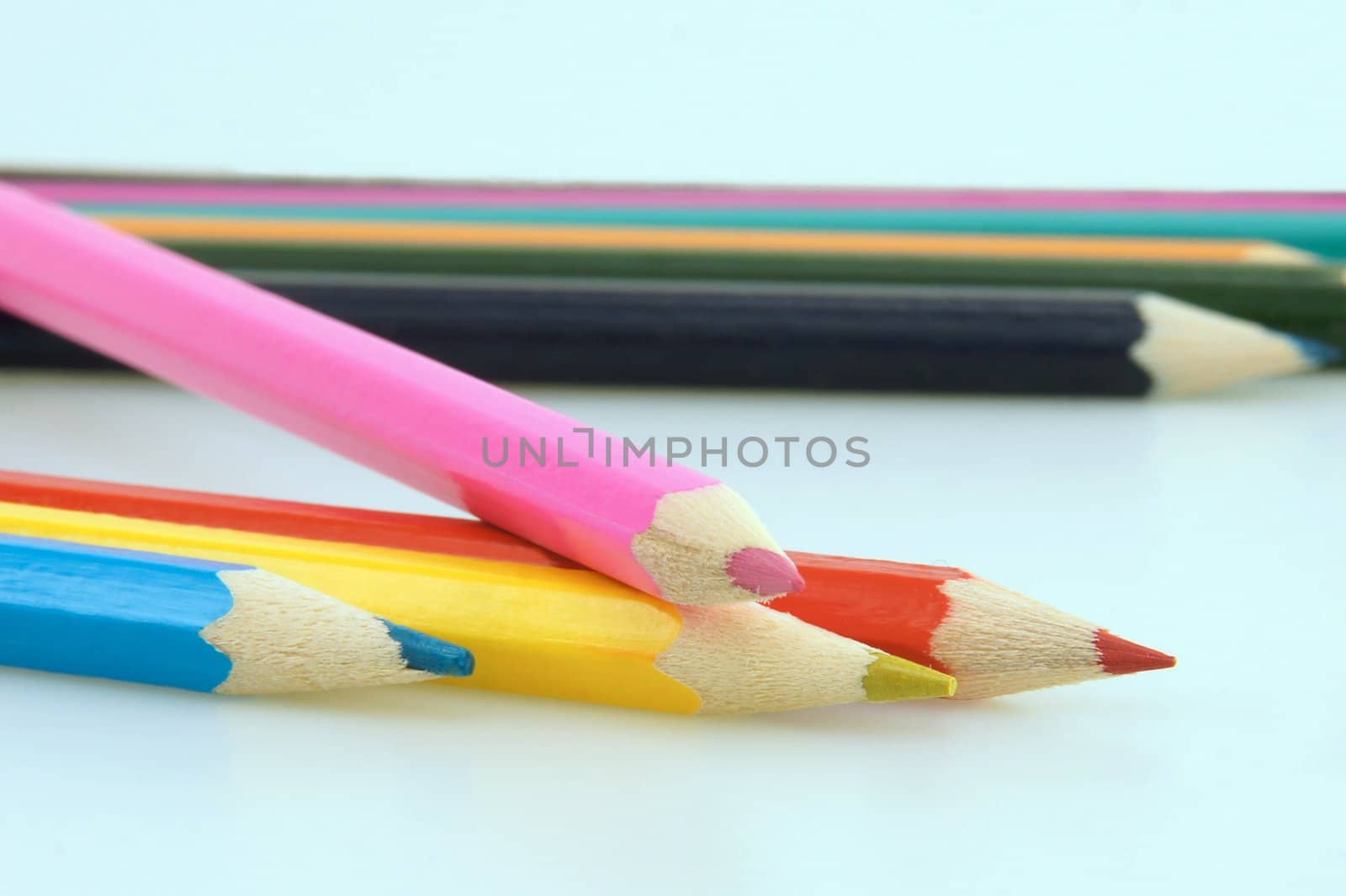 Colored pencils by Pajomend