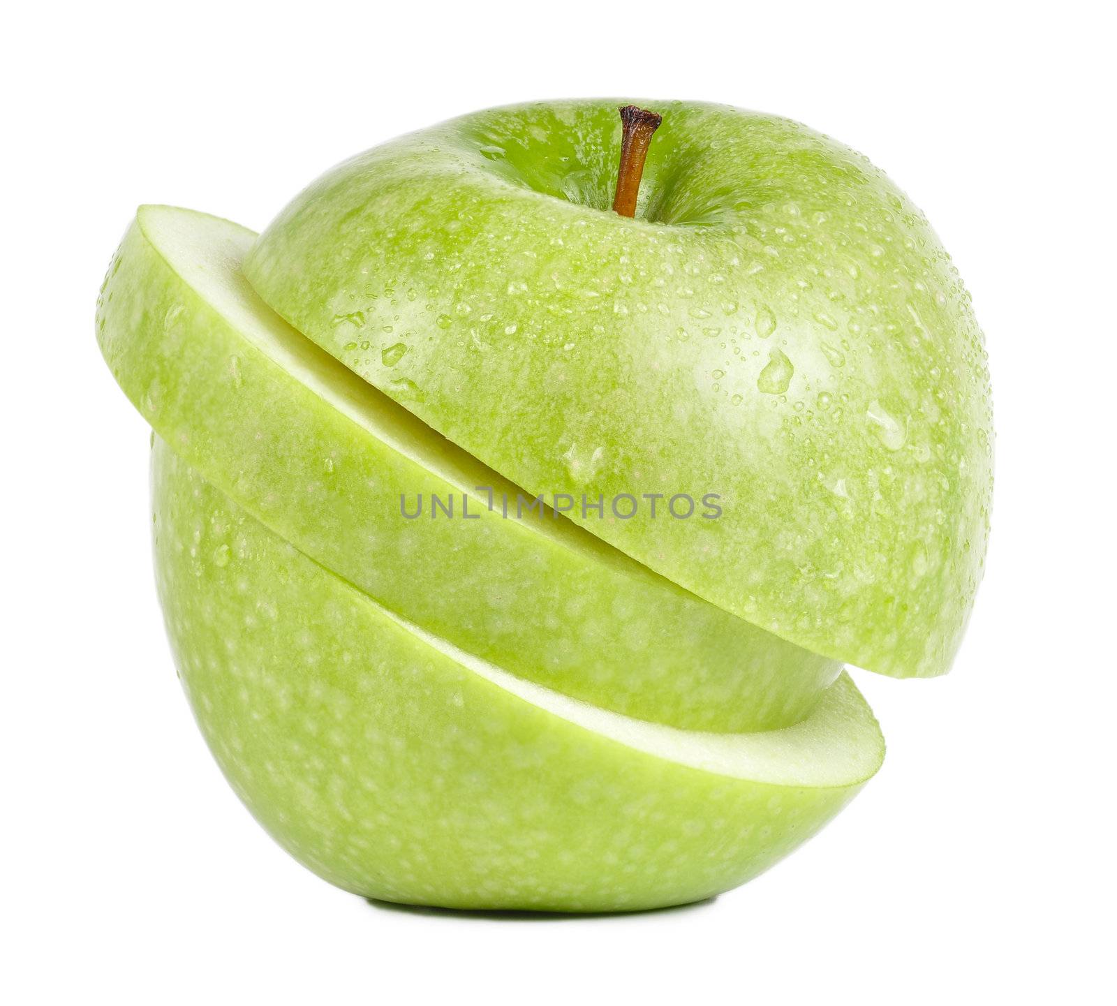 Sliced Green Apple by ruigsantos