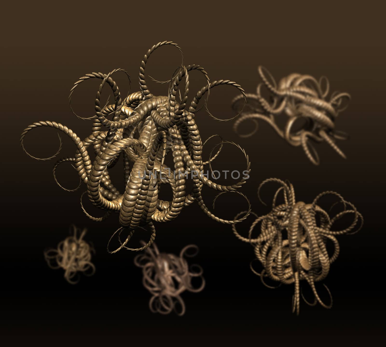 Alien viruses spreading by anterovium
