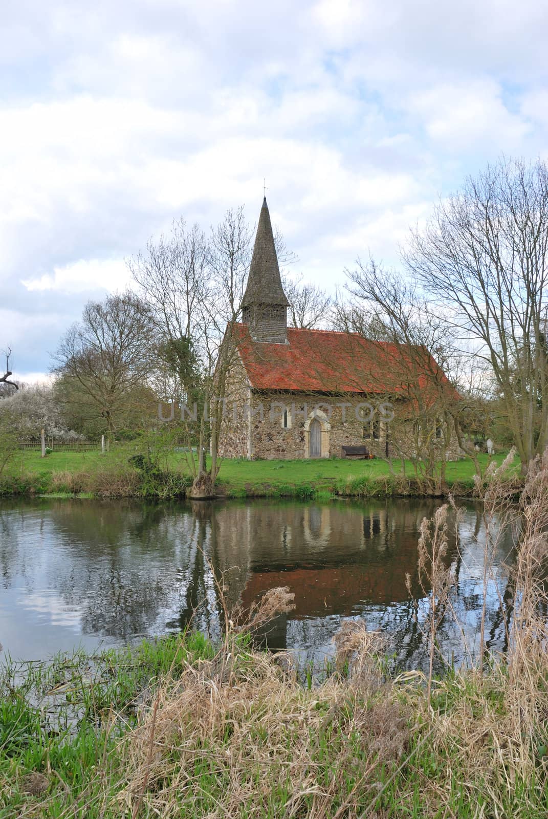 church by river by pauws99