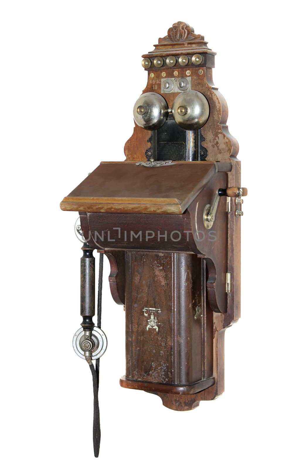 old telephone by anterovium