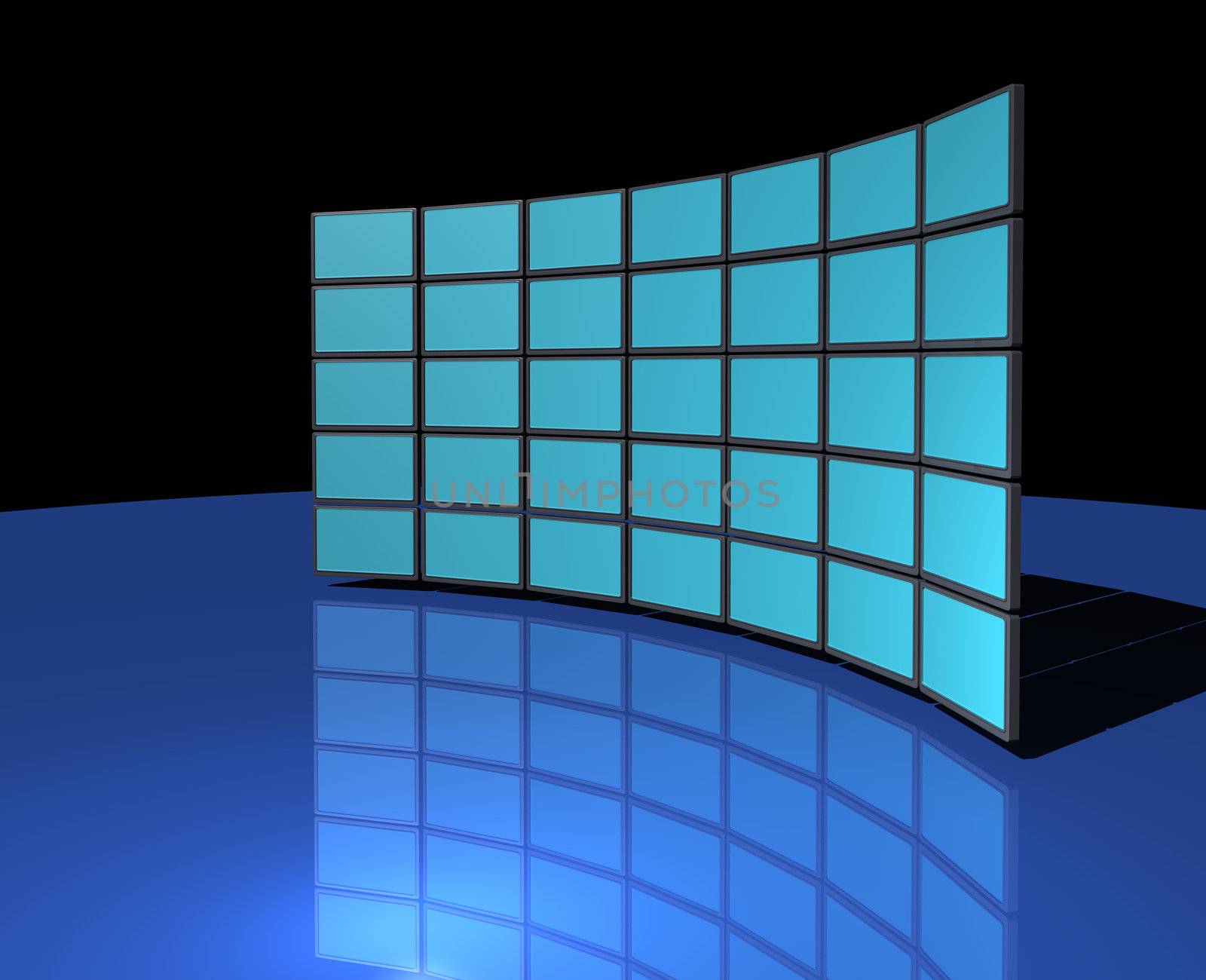 Widescreen monitor wall by anterovium