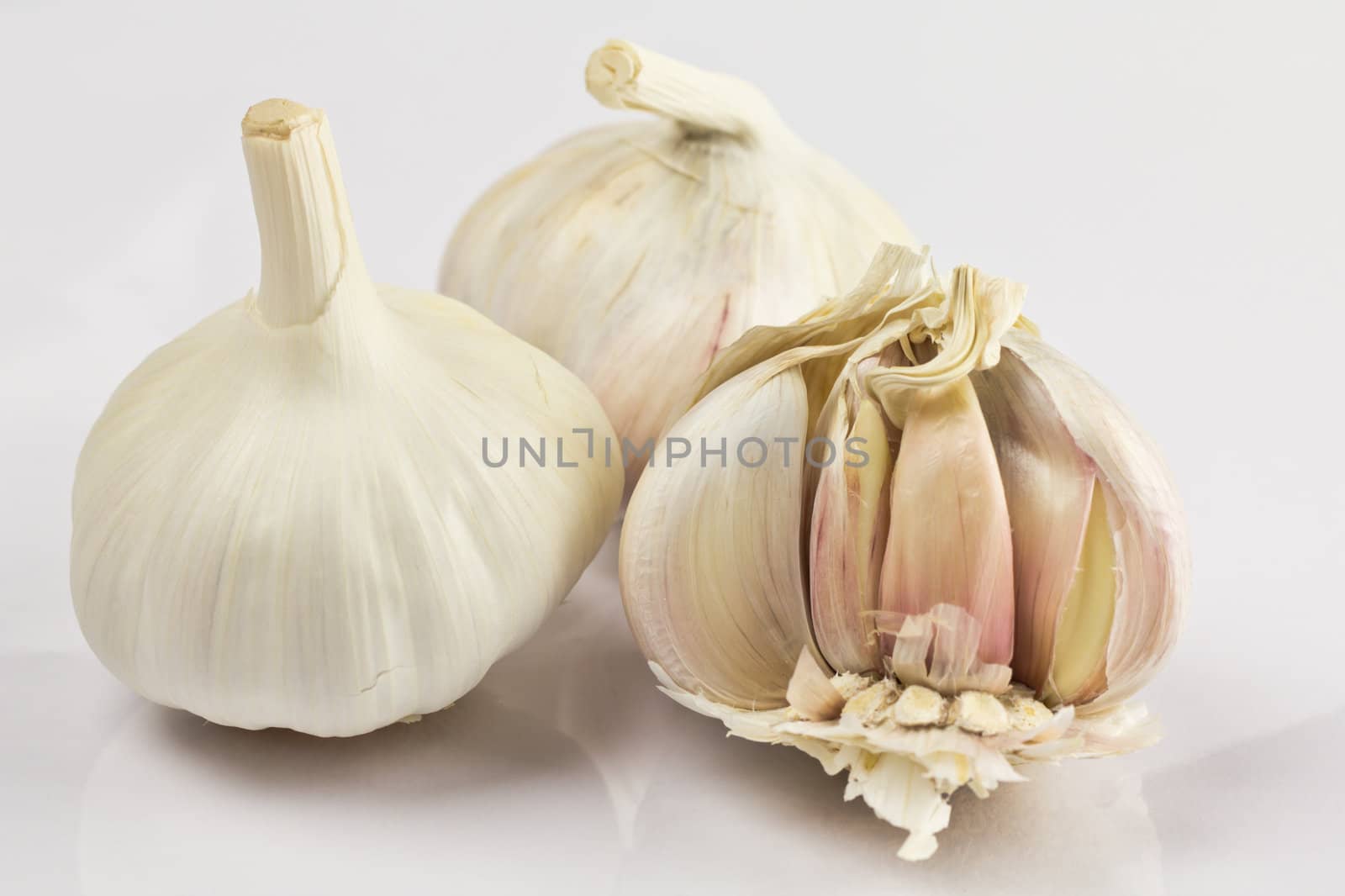 Fresh Aromatic Garlic Cloves