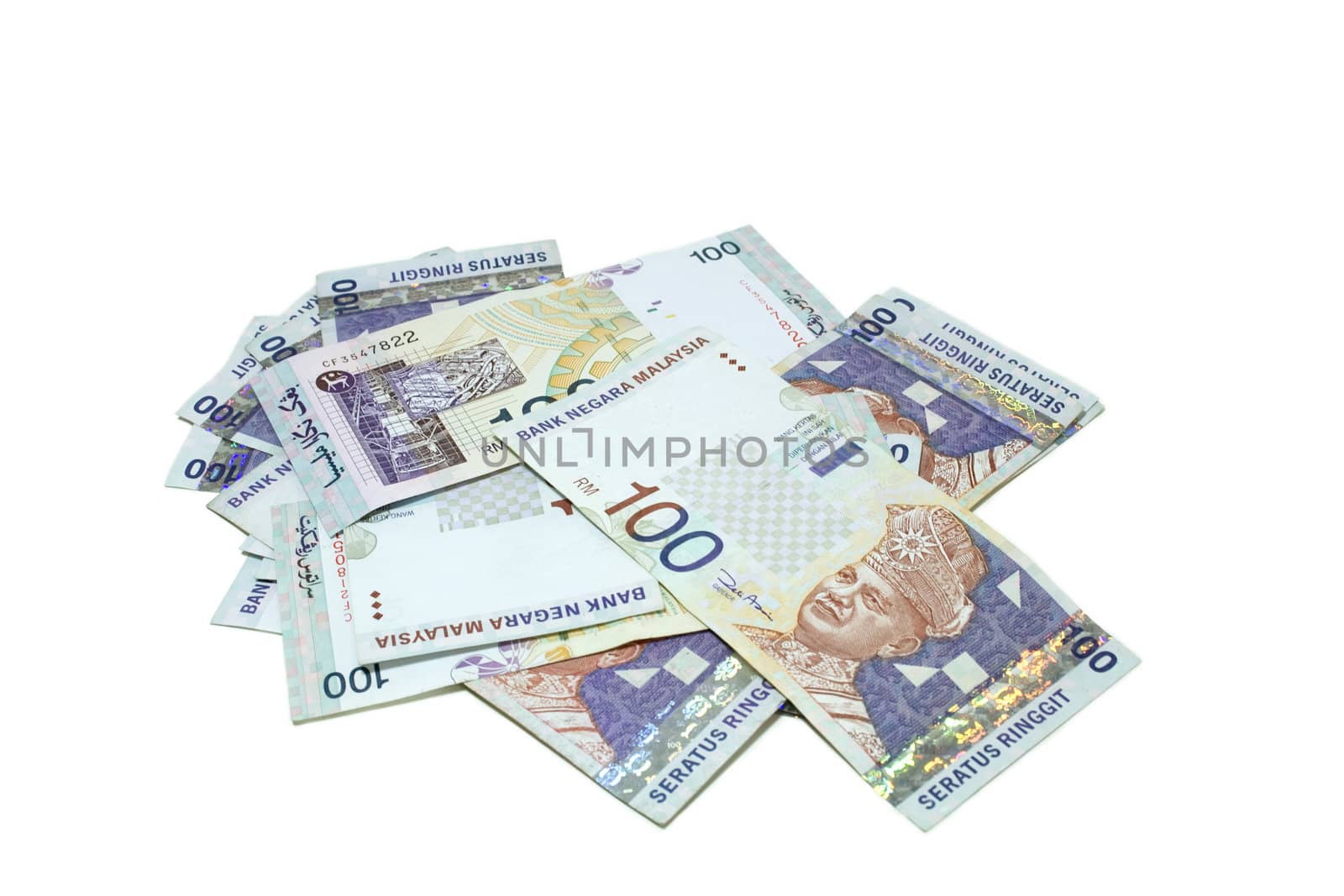 Malaysia RM100 Notes