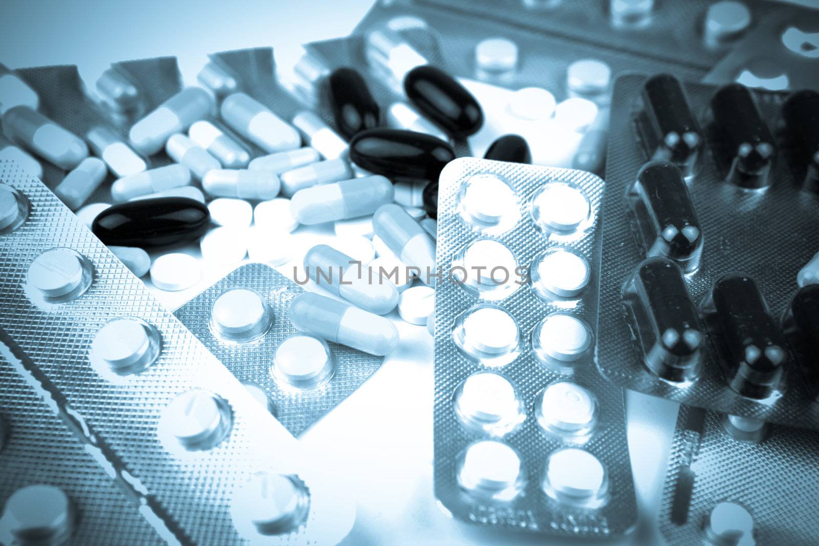 Packs of pills