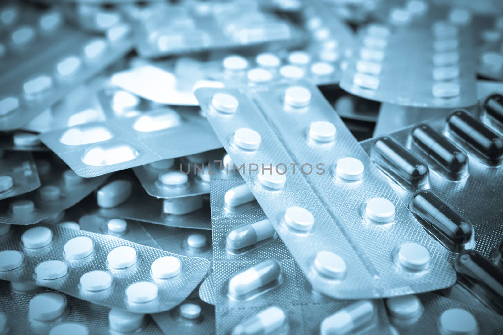 Packs of pills