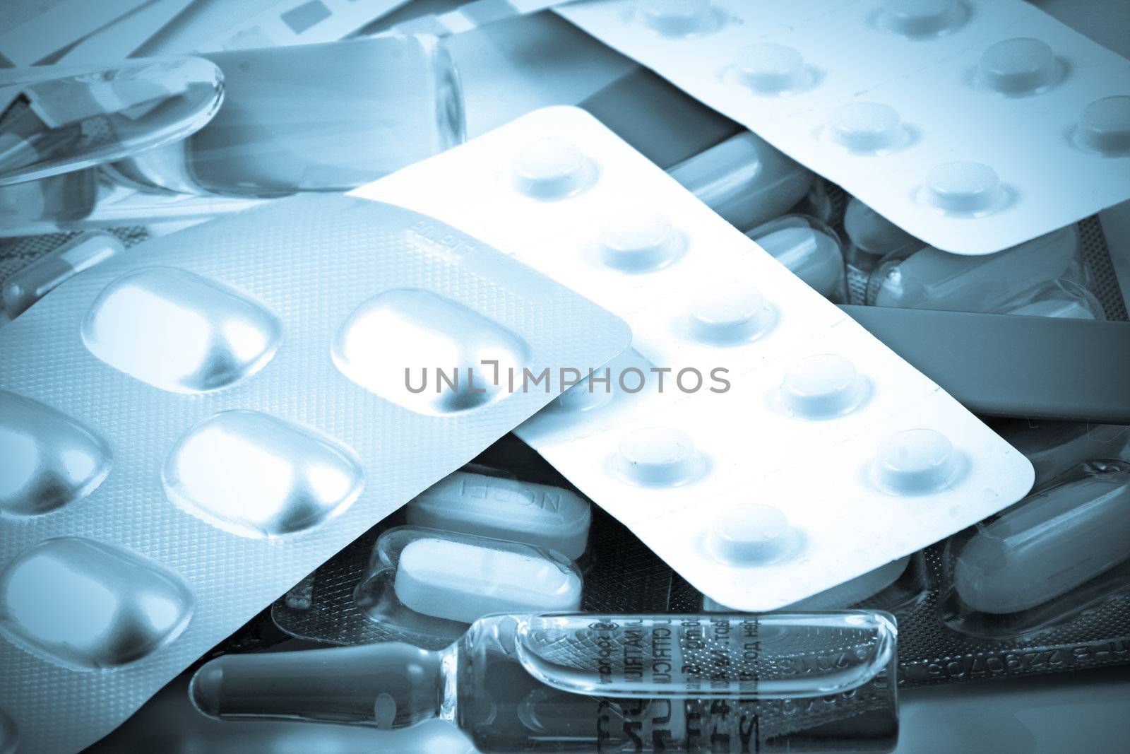 Packs of pills