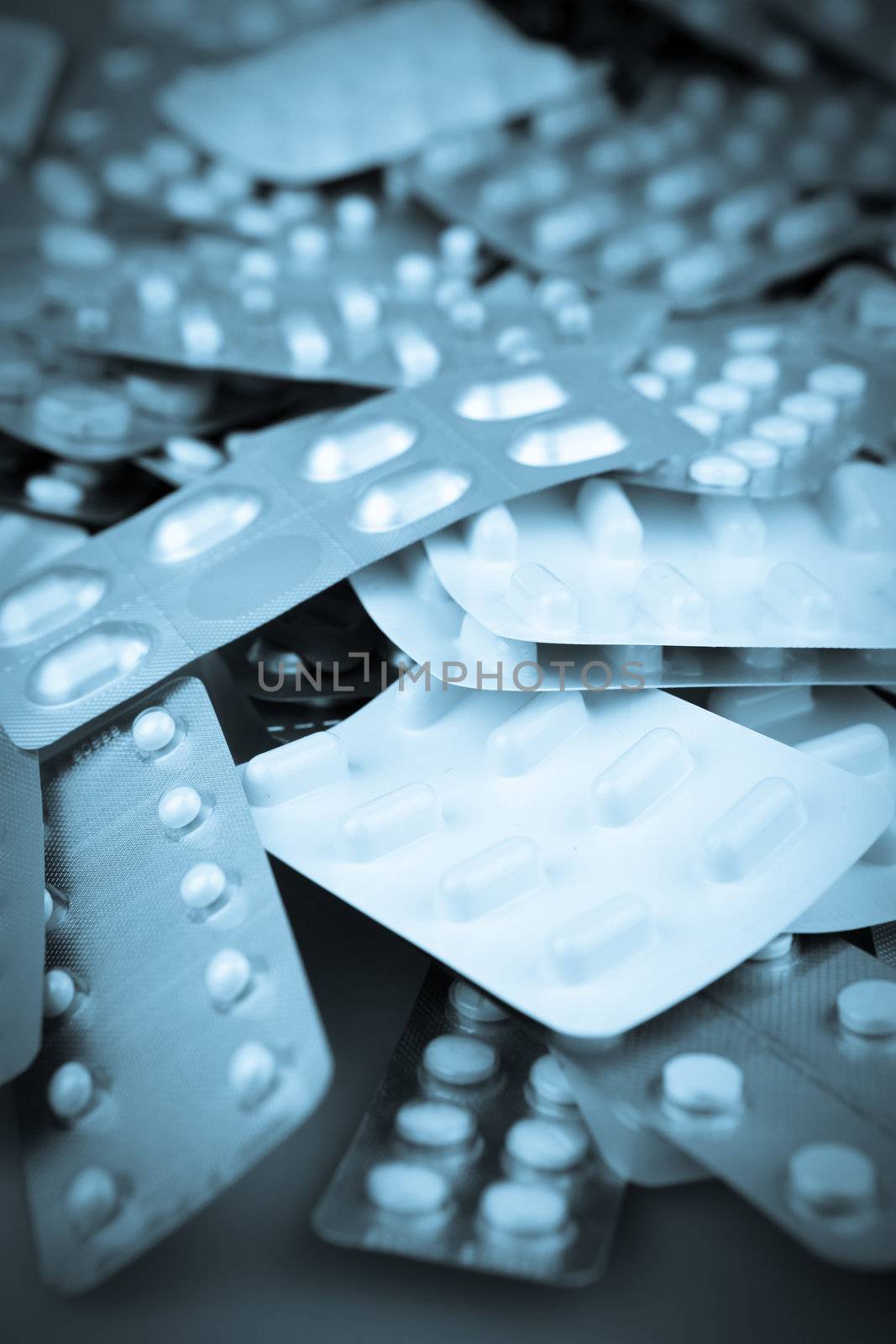 Packs of pills