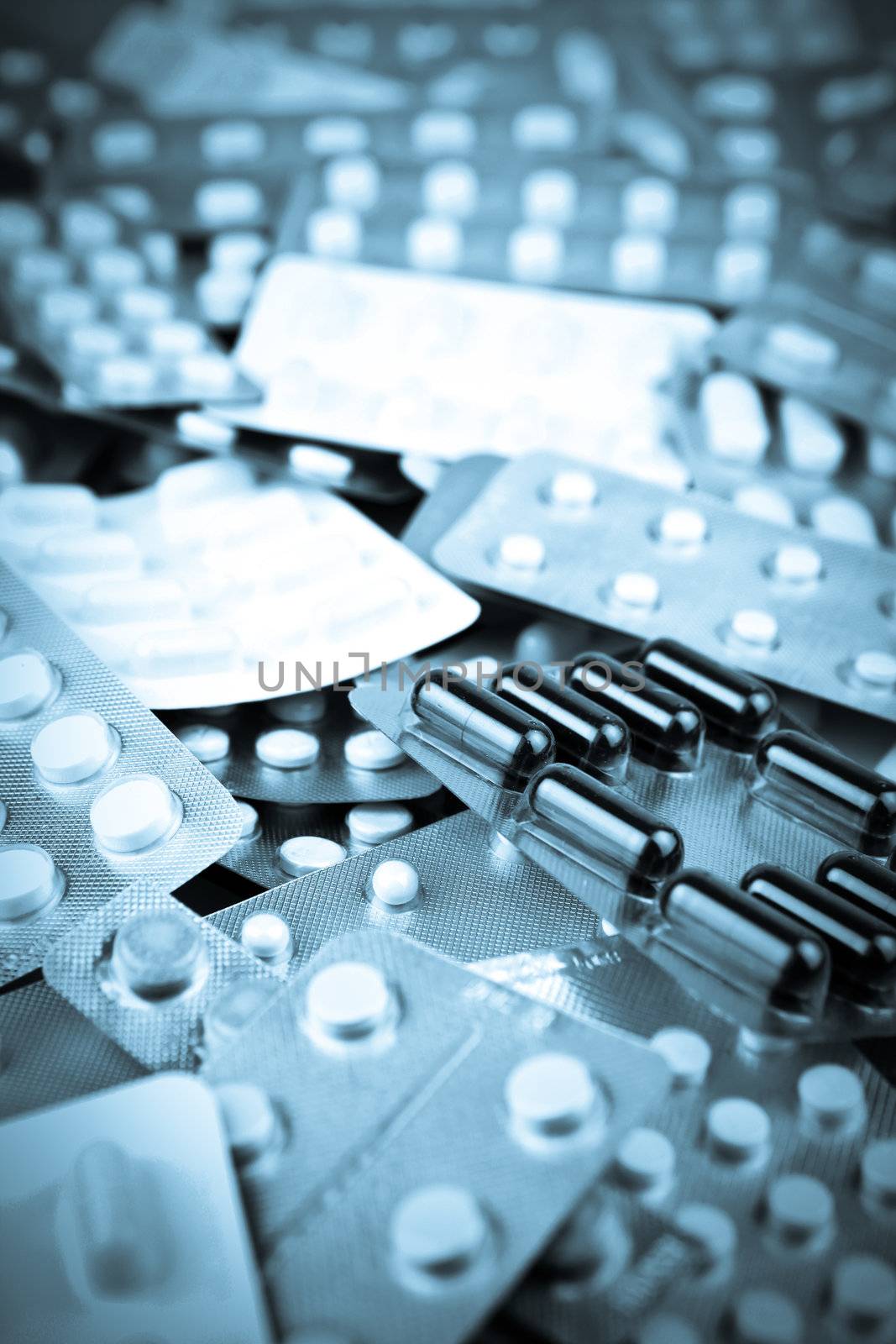 Packs of pills