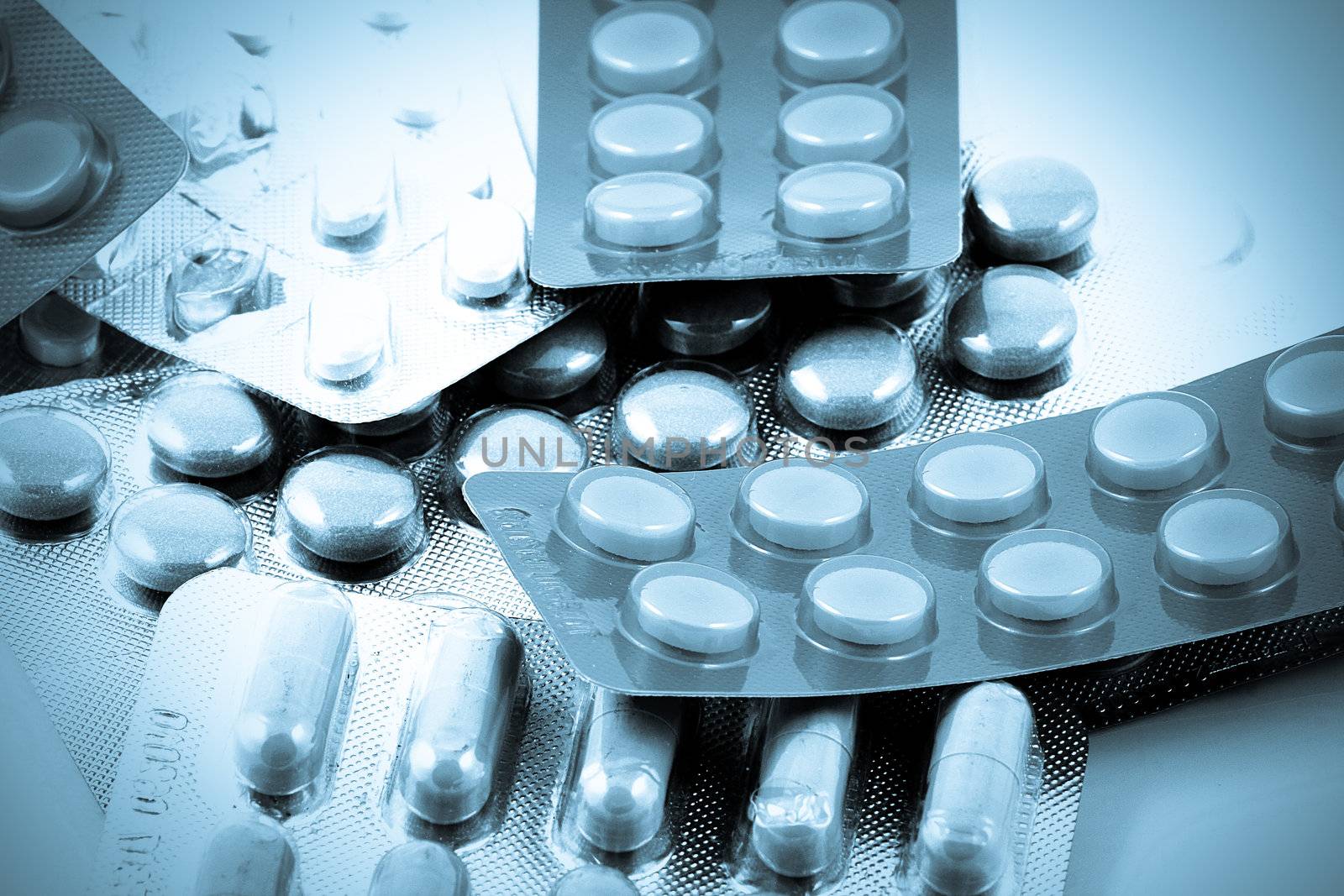 Packs of pills