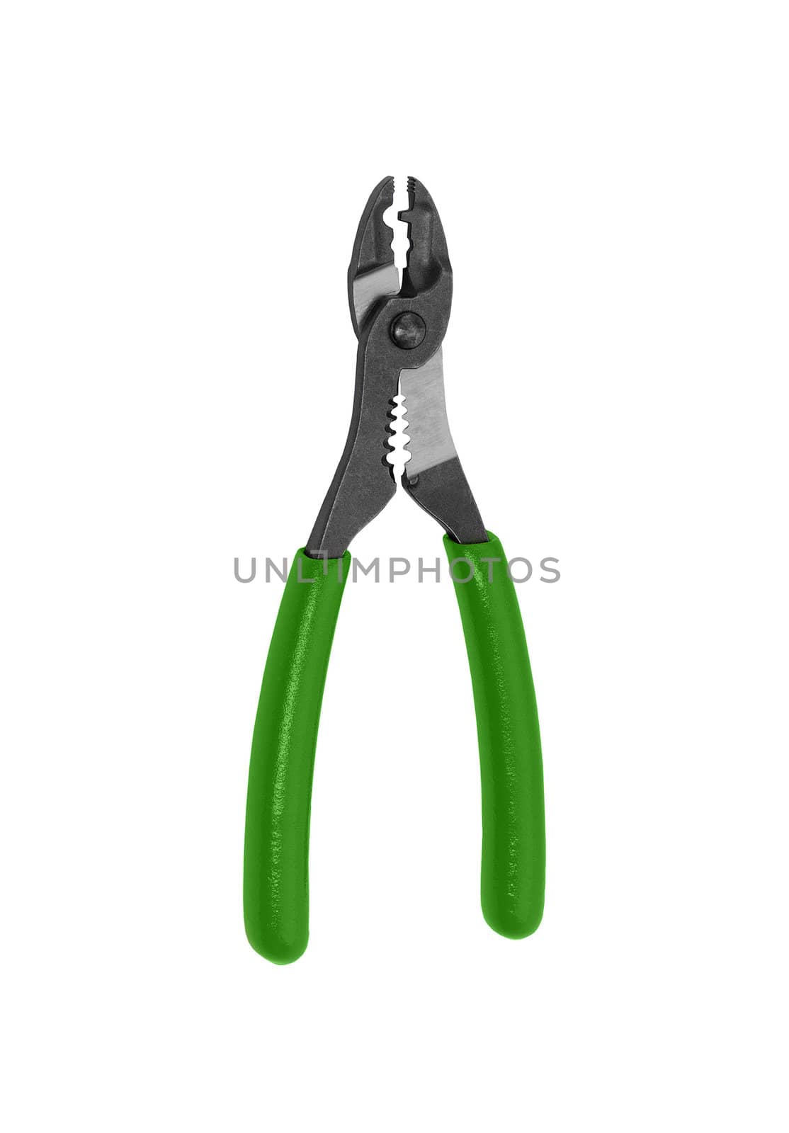 Pliers isolated on white background.