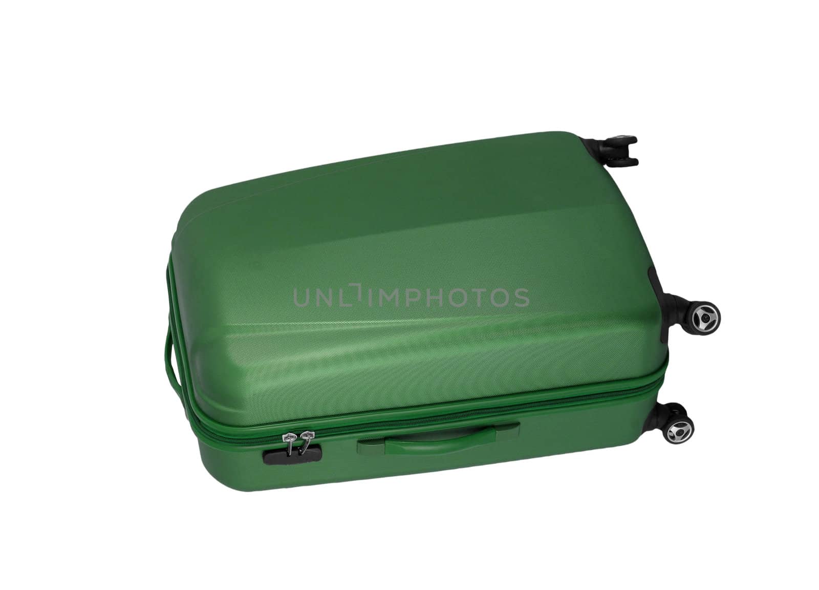 Suitcase isolated on a white background.