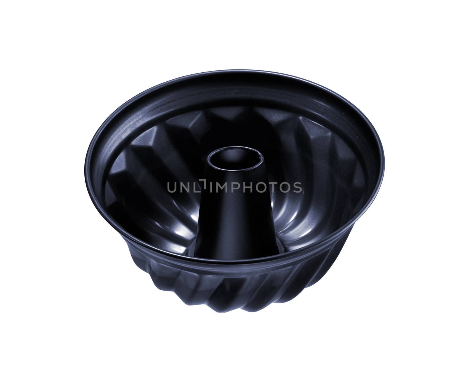 Cake tin isolated on white background