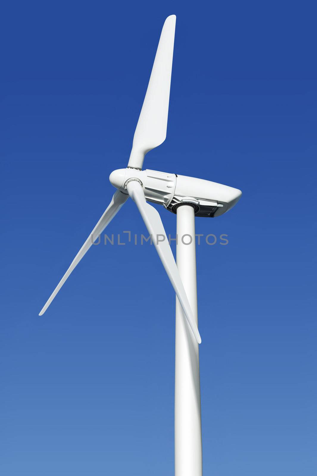 close up wind turbine by ssuaphoto