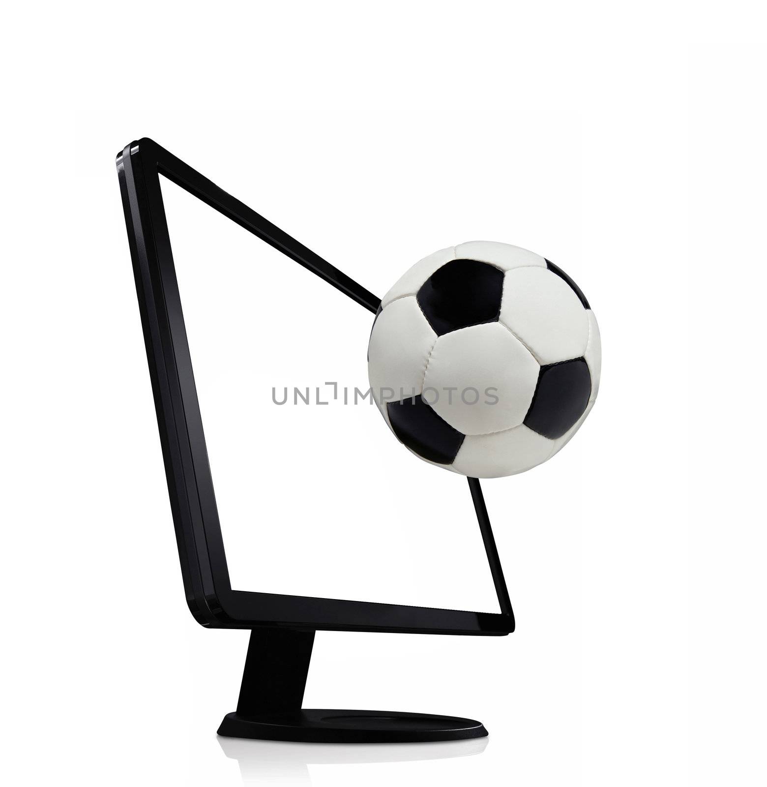 soccer on the tv