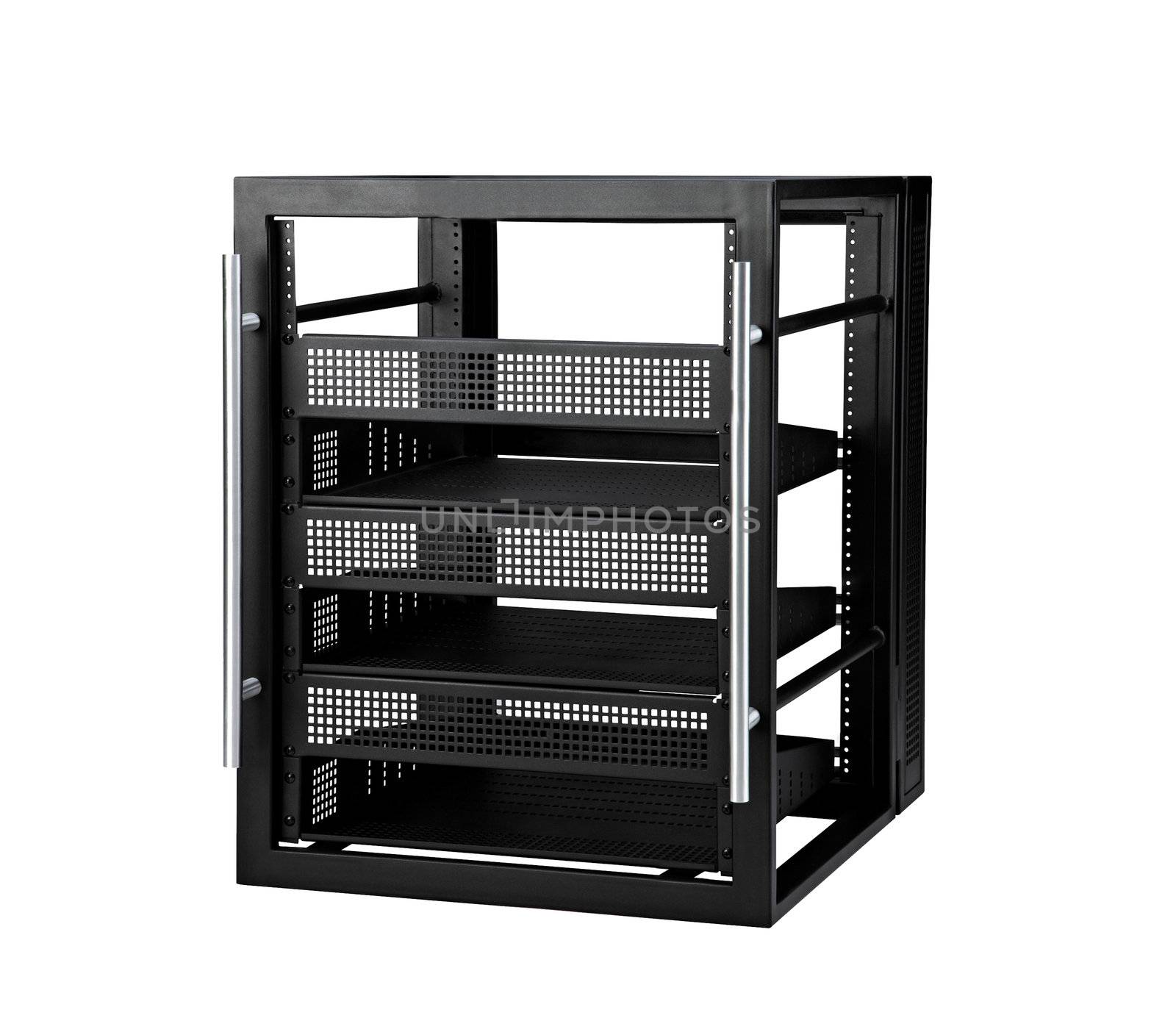 Server box  isolated on a white background