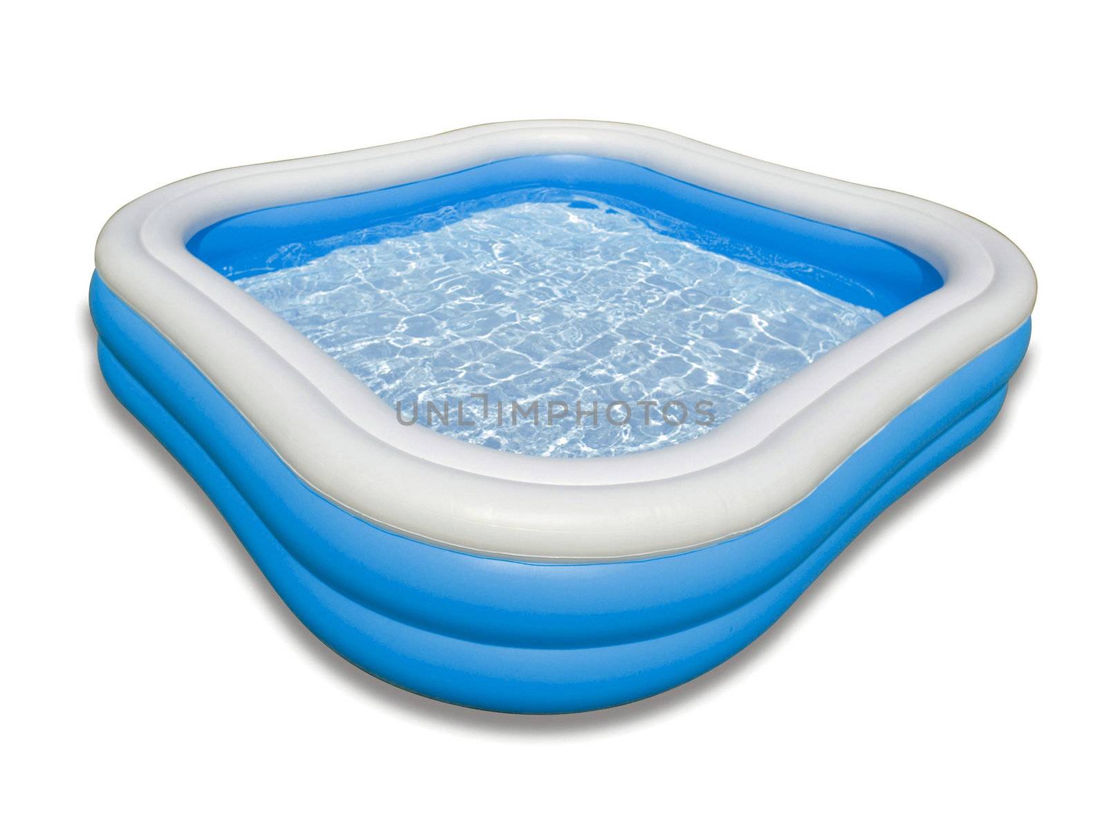 Pool isolated on white