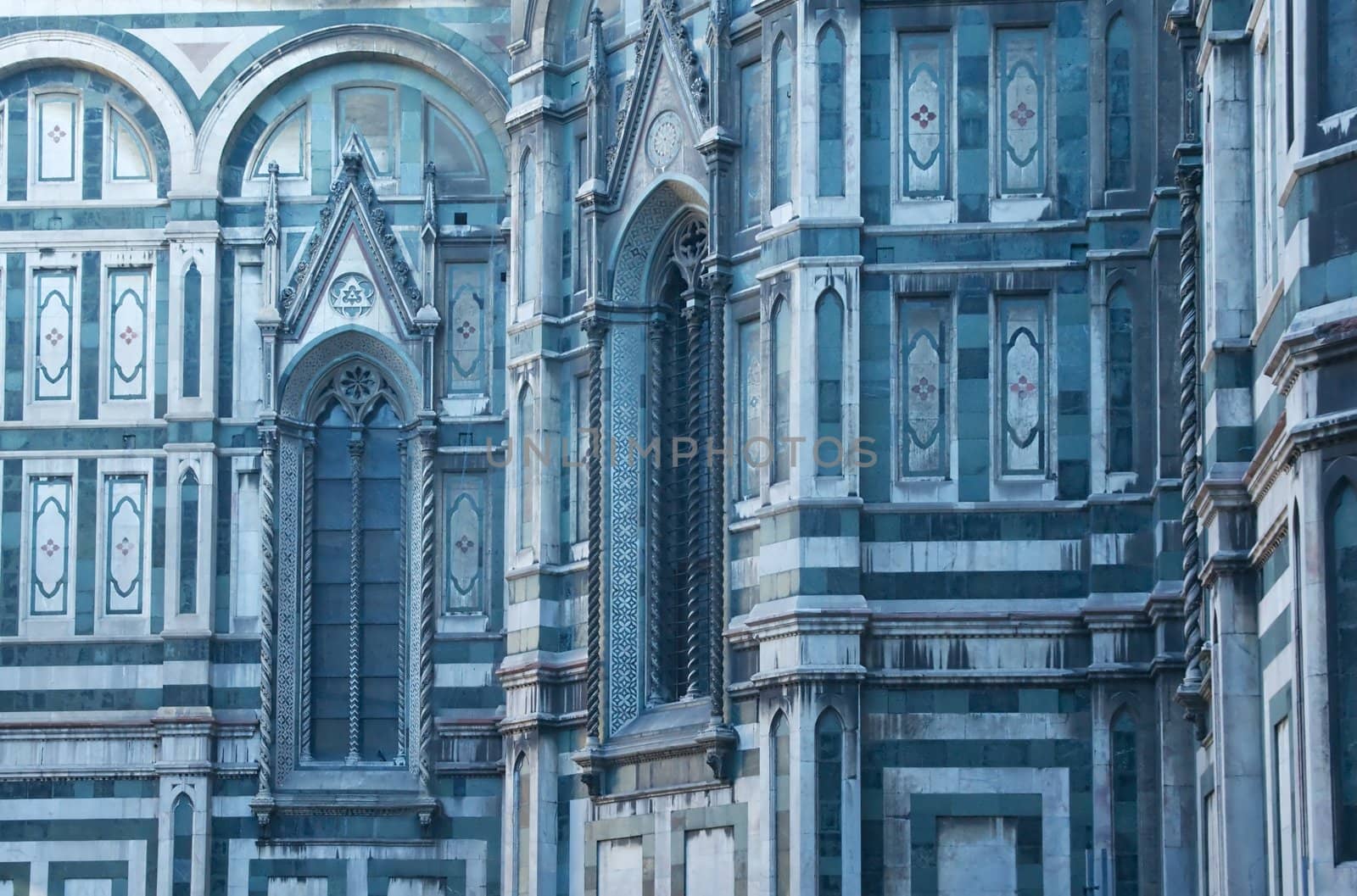 Decor of Duomo Cathedral in Florence