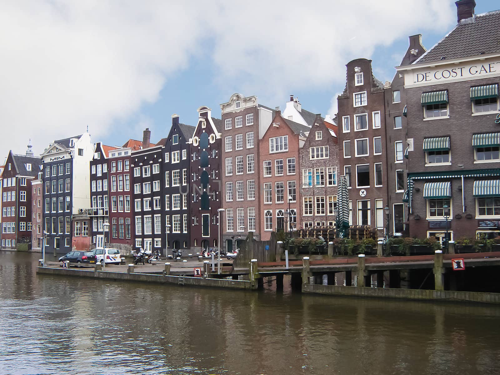 Amsterdam canal houses 