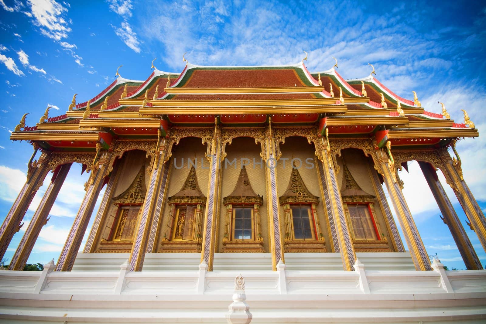 Wat Thailand by witthaya