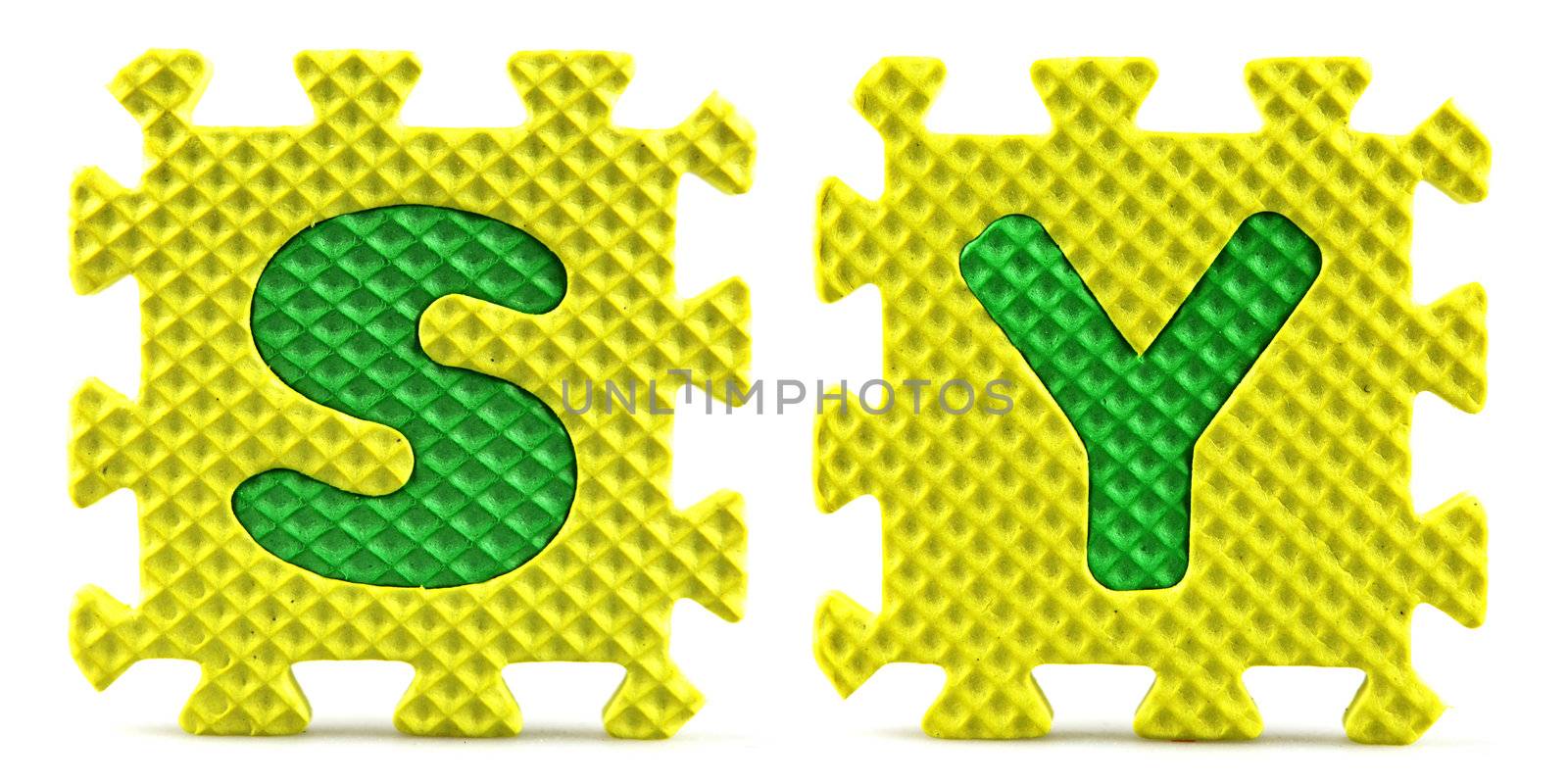 Country abbreviations isolated on white background