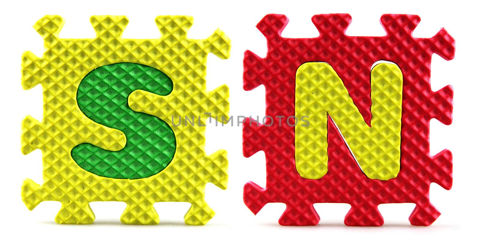 Country abbreviations isolated on white background