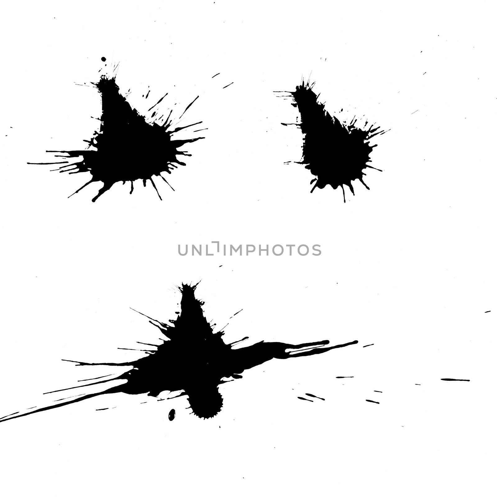 grunge ink design isolated backgrounds