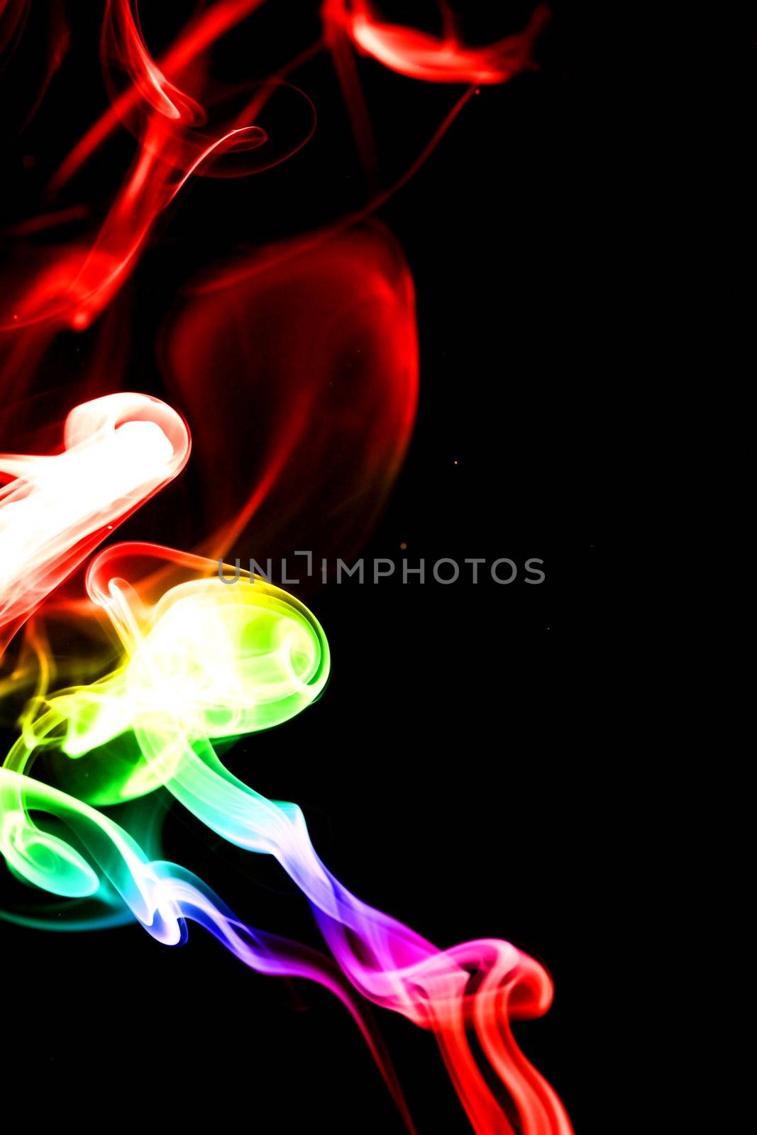 multicolored smoke by Yellowj