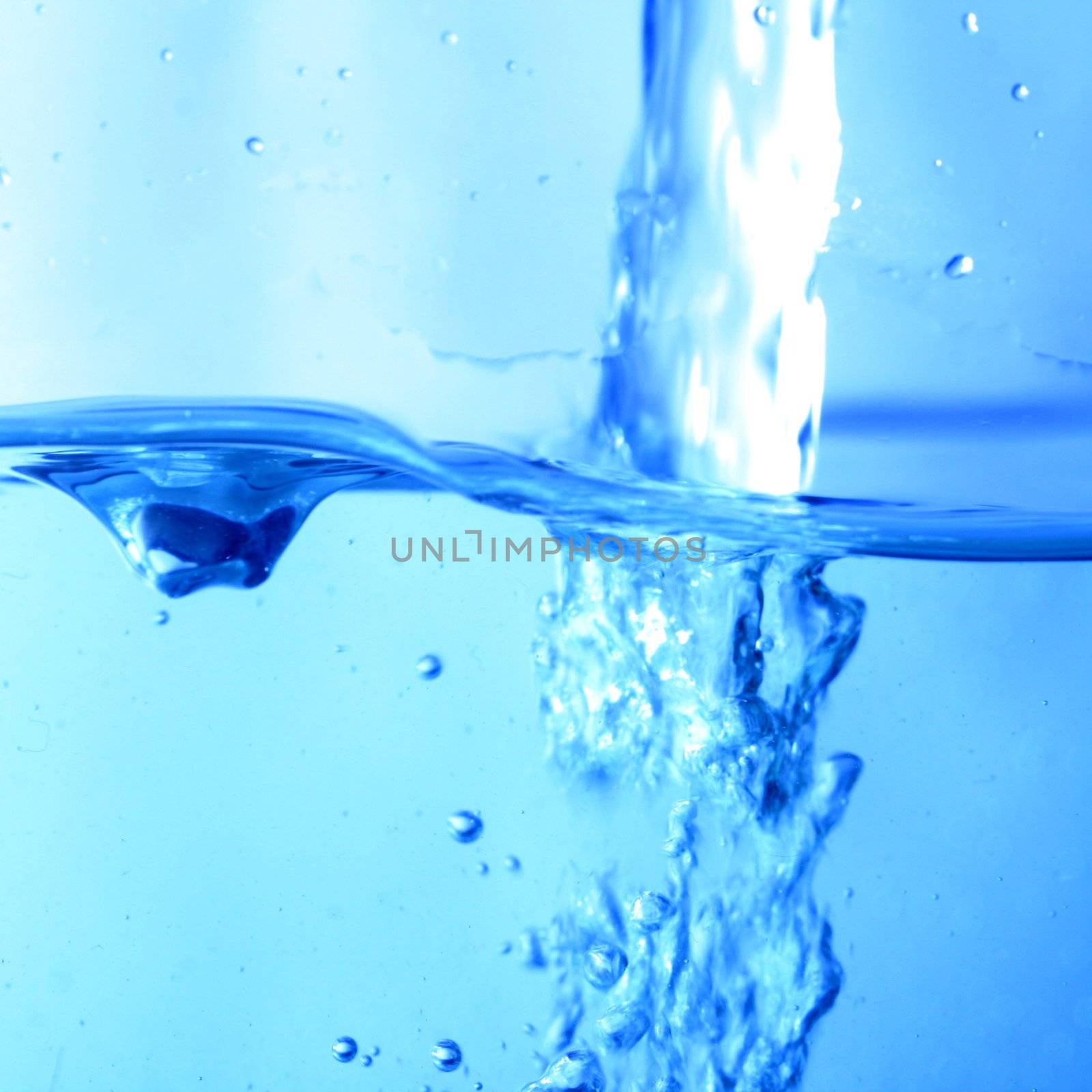 water bubbles macro close up