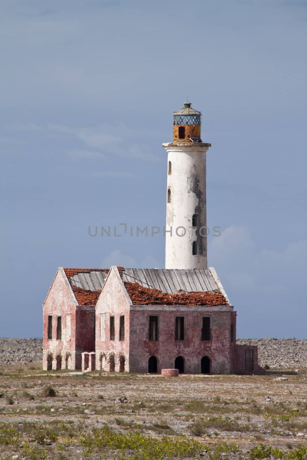 Light House on little Curacao