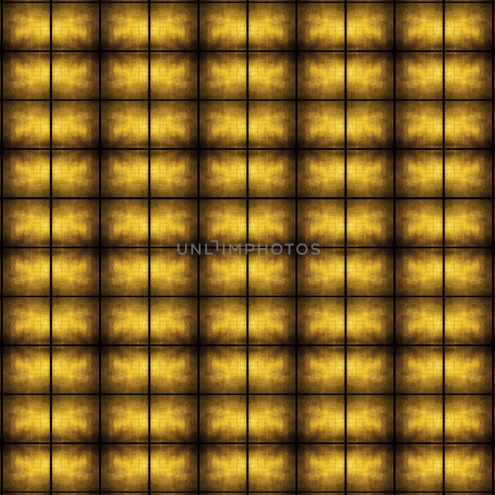 Abstract golden grunge mosaic with highlight texture