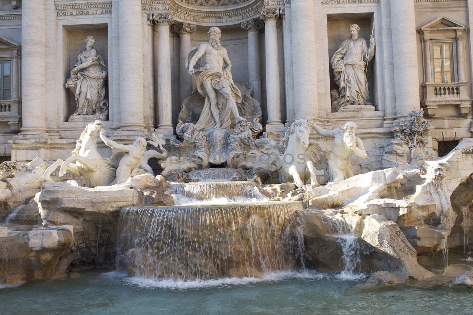 Trevi Fountain Rome, Italy. by tjwvandongen