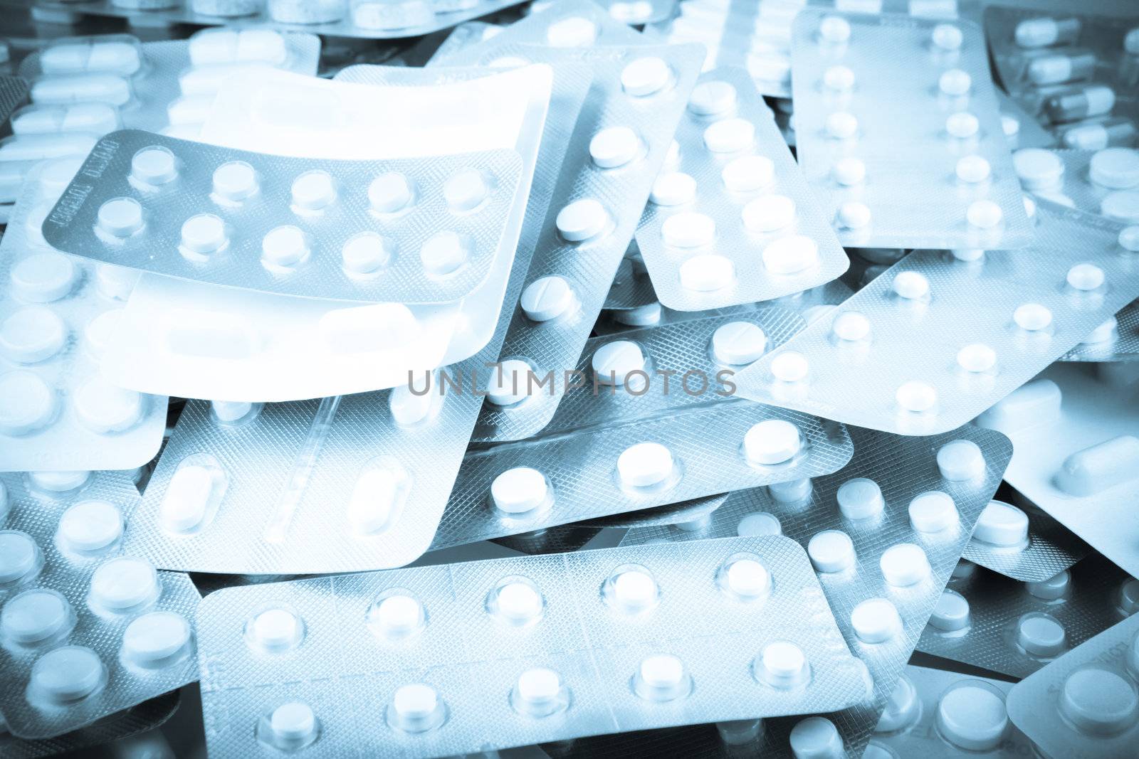 Packs of pills